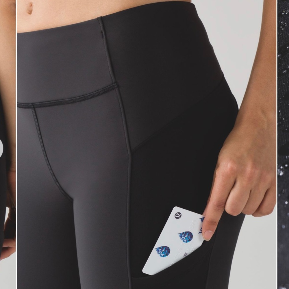 Fleece Lined Lululemon Leggings (Sleet Sprinter) - Picture 7 of 8